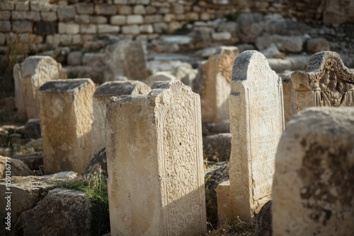 Exploring ancient burial site revealing historical funerary customs and rituals of a bygone era