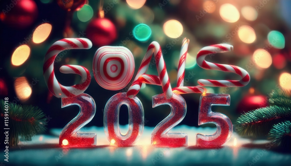 Goals Setting for the New Year 2025 with Candy Goals Setting for the New Year 2025 with Candy