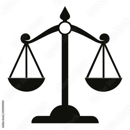 scales of justice vector