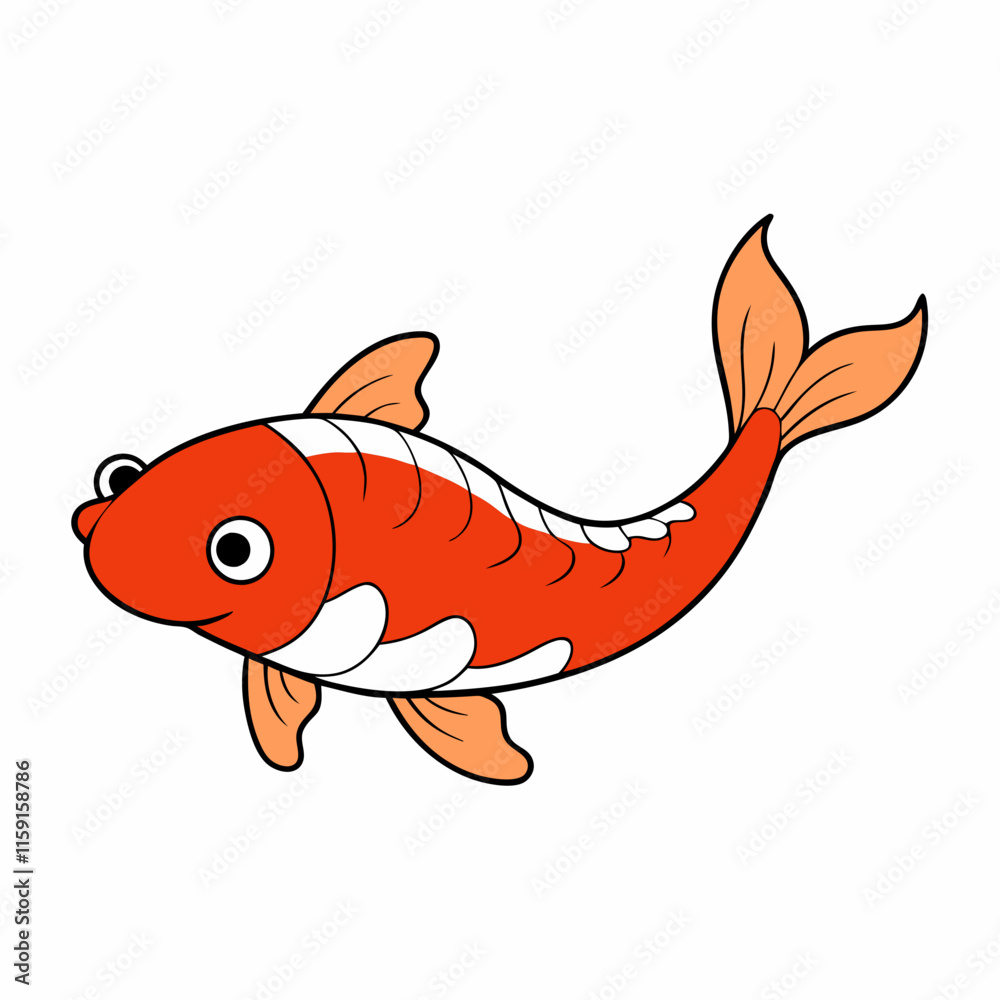 fish on white fish on white