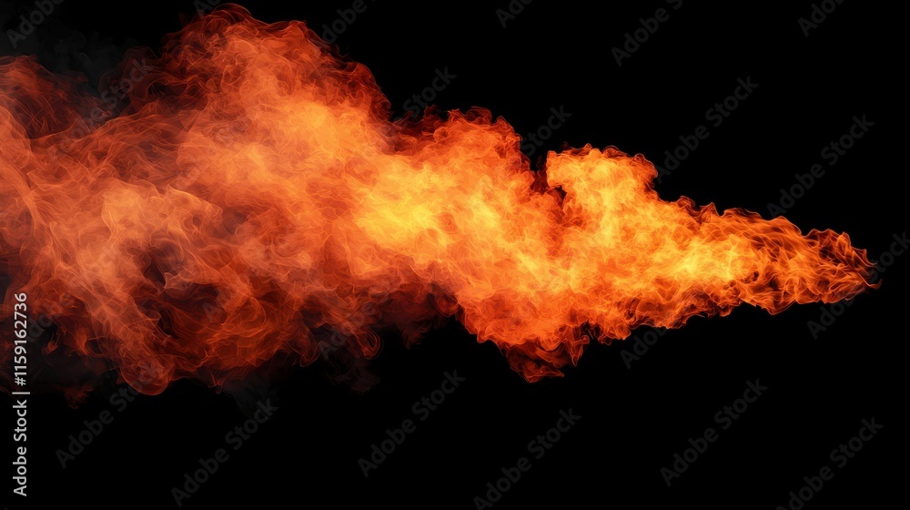 Vivid and Dynamic Sparkling Flame with Bright Orange Hues Against a Black Background for Creative Visuals and Graphic Design Vivid and Dynamic Sparkling Flame with Bright Orange Hues Against a Black Background for Creative Visuals and Graphic Design