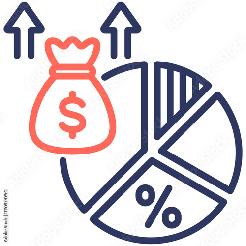 Profit Margin Icon