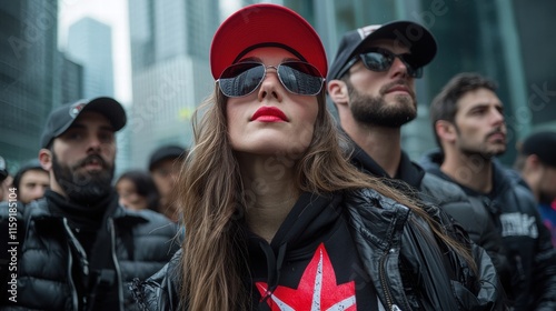 A peaceful sit-in advocating for indigenous sovereignty photo