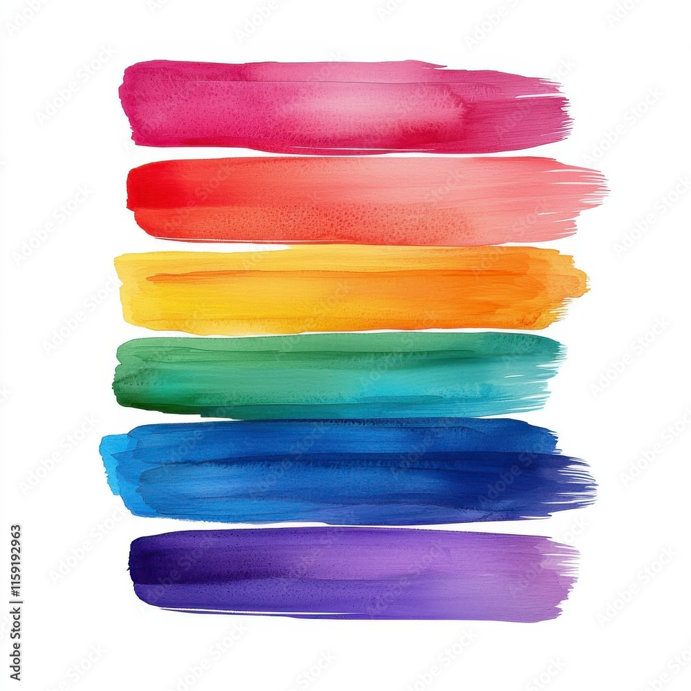 Vibrant Brush Strokes in a Spectrum of Colors Representing Holographic Art and Dynamic Screens for Creative Projects and Digital Enhancements Vibrant Brush Strokes in a Spectrum of Colors Representing Holographic Art and Dynamic Screens for Creative Projects and Digital Enhancements