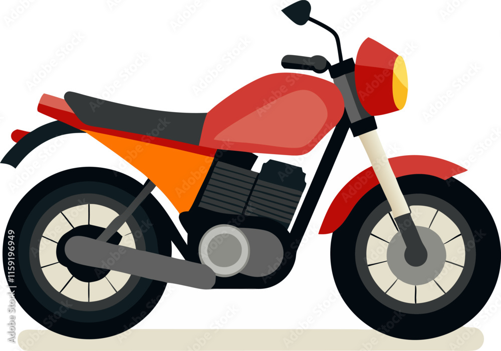 High Quality Bike Vector Illustration High Quality Bike Vector Illustration