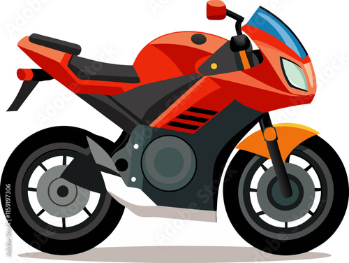 High Quality Bike Vector Illustration