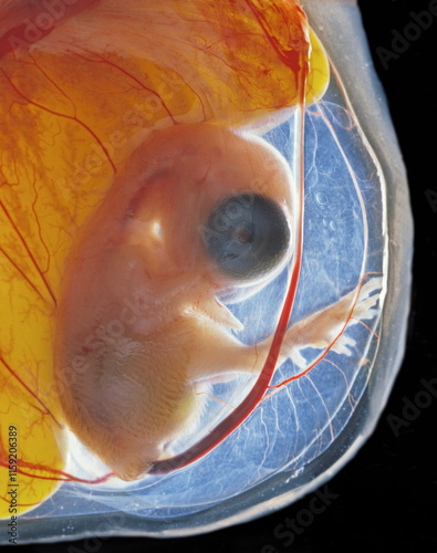 Embryologie du poussin photo