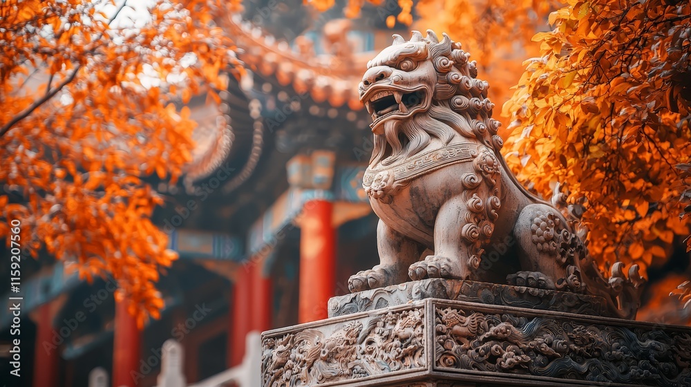Chinese Zodiac Animal Carvings on Temple Walls Chinese Zodiac Animal Carvings on Temple Walls