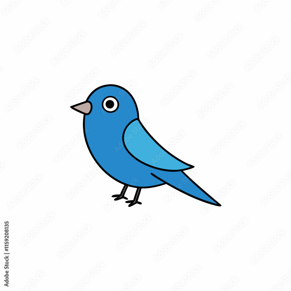 blue bird on a branch blue bird on a branch