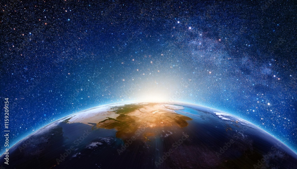 Obraz premium earth in space