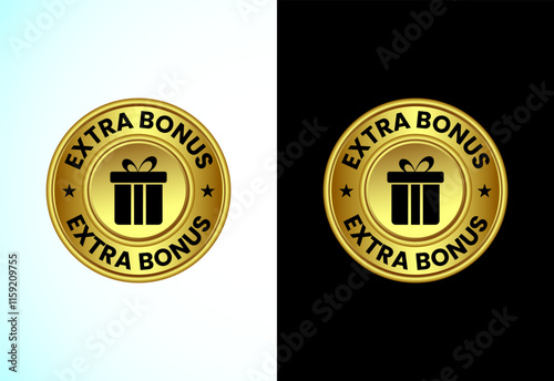 Limited time extra bonus advertising sticker badge