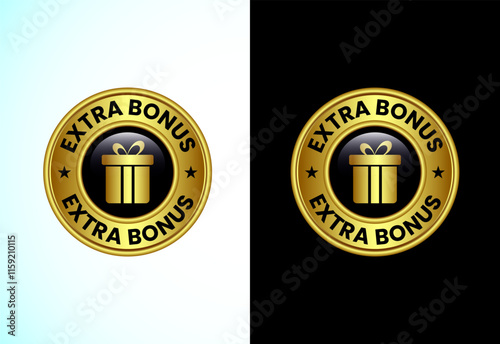 Limited time extra bonus advertising sticker badge