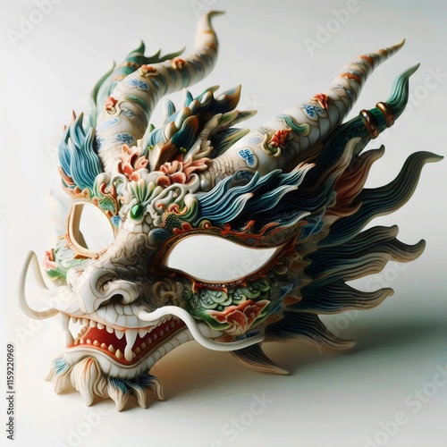 Chinese dragon mask.