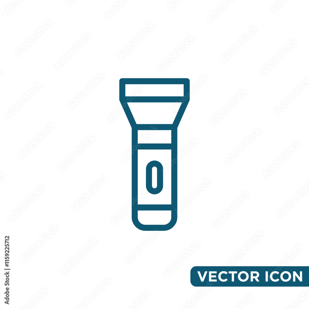 Simple Flashlight Icon Design Template Simple Flashlight Icon Design Template