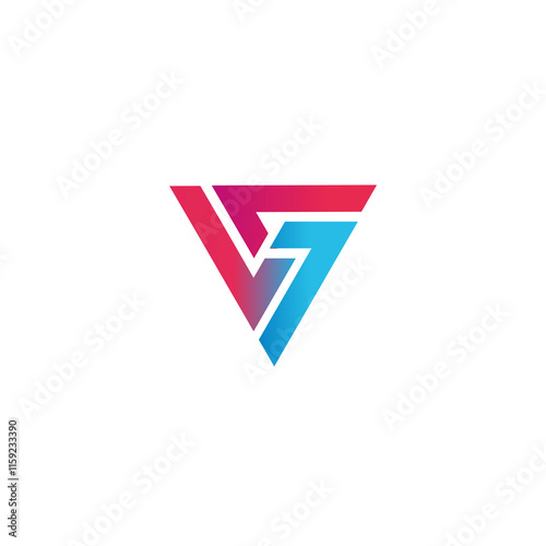 Free Download v letter logo - GFXLoad