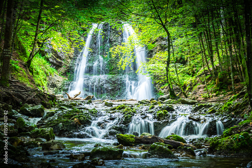 Hiking Josephstal Waterfalls Bavaria Germany