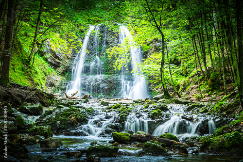 Hiking Josephstal Waterfalls Bavaria Germany