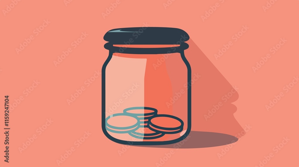 Tip Jar Icon Vector Isolated Flat Vector Illustration Tip Jar Icon Vector Isolated Flat Vector Illustration