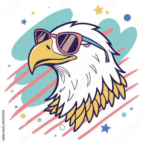 american eagle cartoon