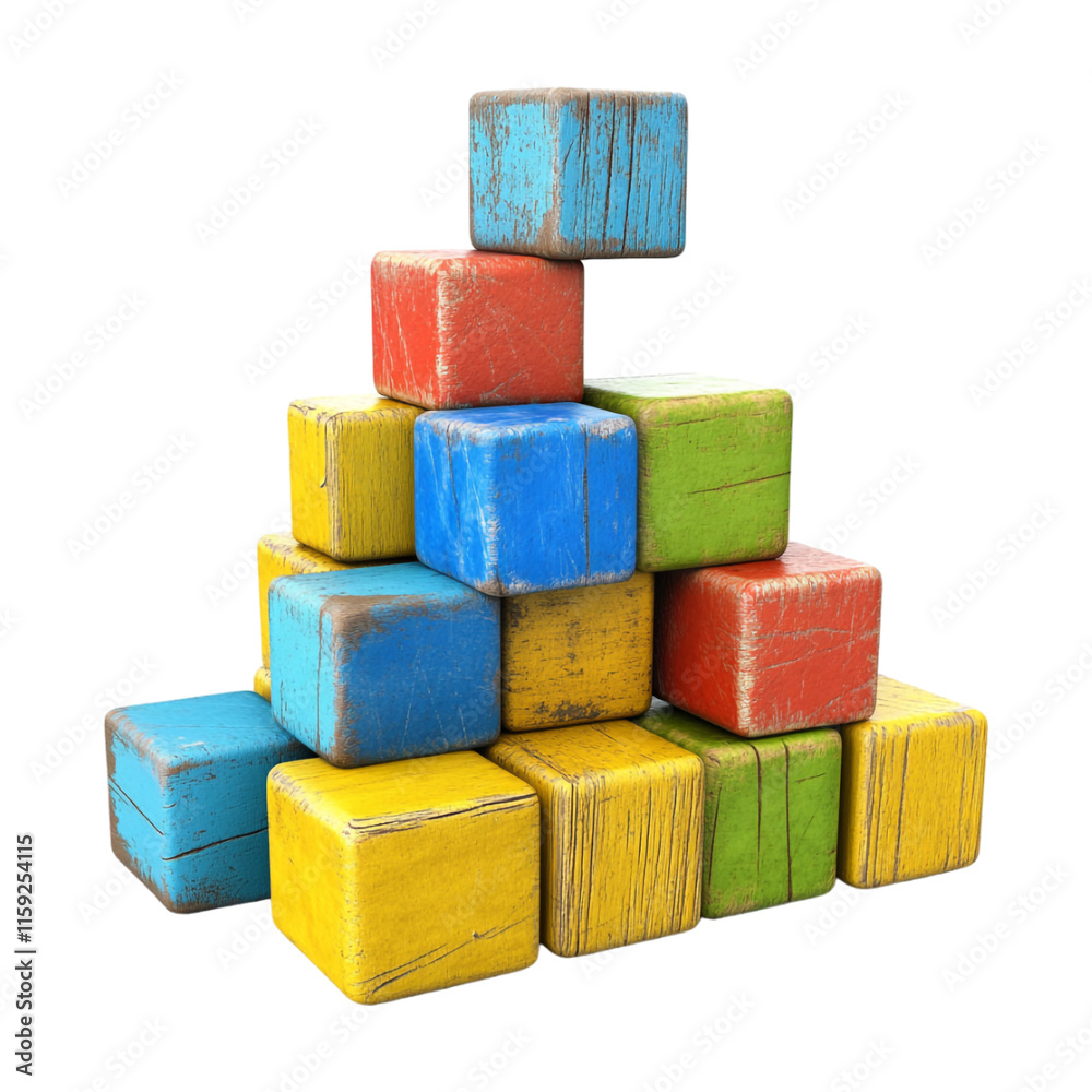 PNG Stack of red solid color cubes toy on Transparent Background - Ai Generated PNG Stack of red solid color cubes toy on Transparent Background - Ai Generated