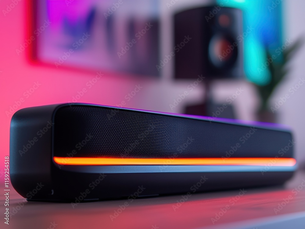 Modern Integrated Soundbar System Featuring AI Technology and Stylish Design for Enhanced Home Audio Experience Modern Integrated Soundbar System Featuring AI Technology and Stylish Design for Enhanced Home Audio Experience