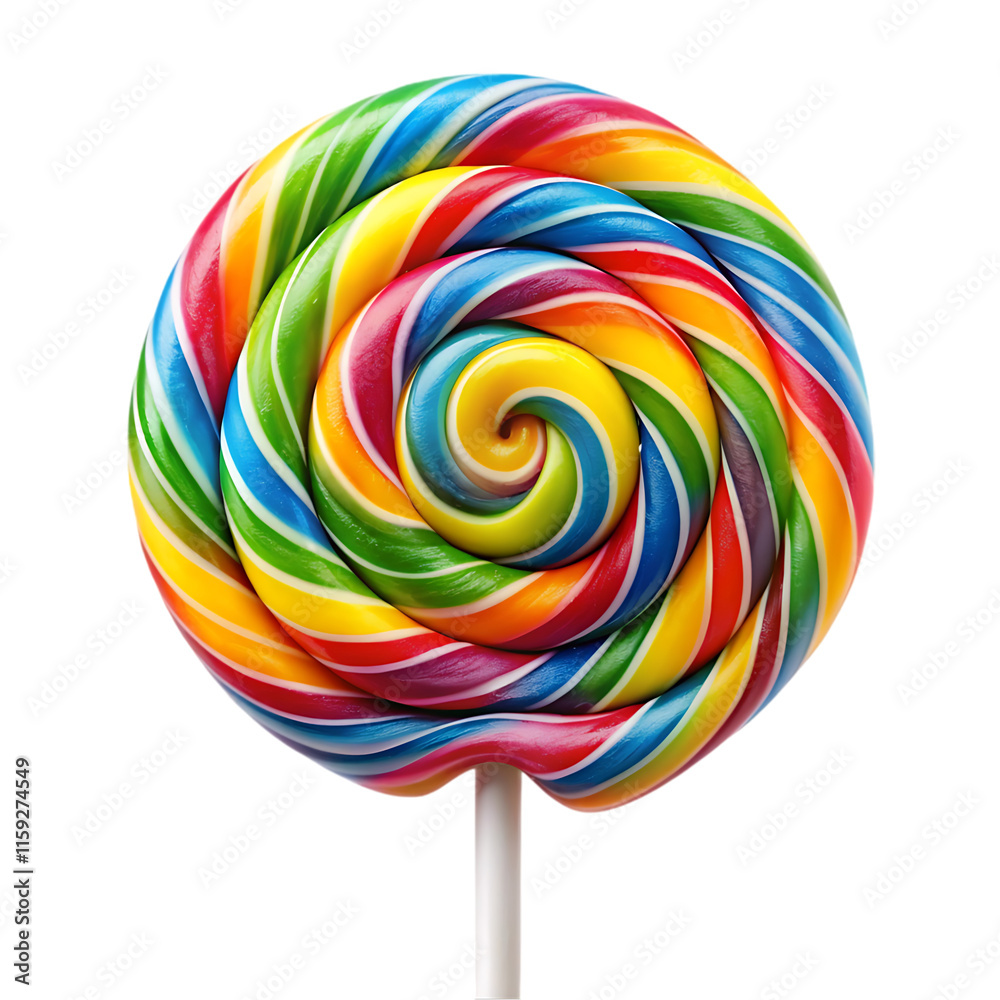 colorful lollipop isolated on white colorful lollipop isolated on white