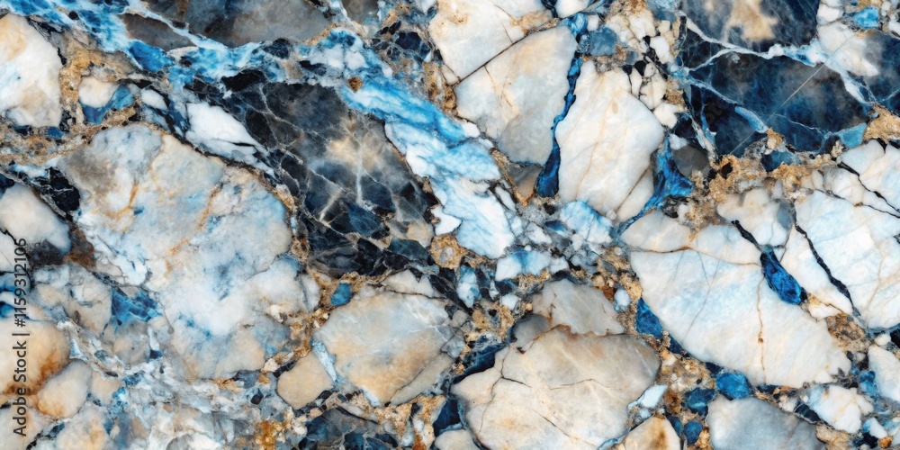 Beautiful Blue and Cream Marble Background Texture Beautiful Blue and Cream Marble Background Texture