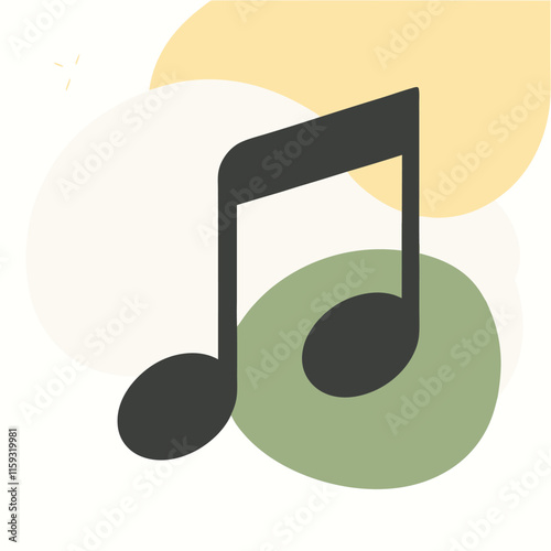music note vector illustration