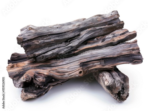 This is a piece of dried wood that looks like it's been part of nature for quite some time. photo