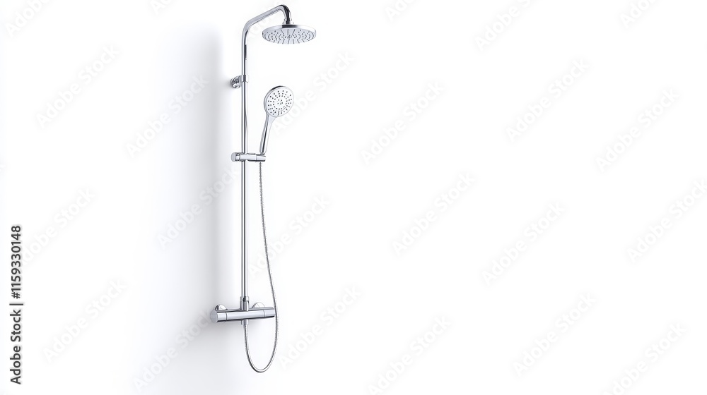 Modern Chrome Showerhead with Adjustable Spray Settings and Elegant Design for a Luxurious Bathroom Experience Modern Chrome Showerhead with Adjustable Spray Settings and Elegant Design for a Luxurious Bathroom Experience