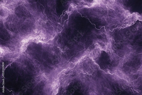 Quantum storm texture, futuristic style, electric purple and silver colors, chaos theory background for digital art designs photo