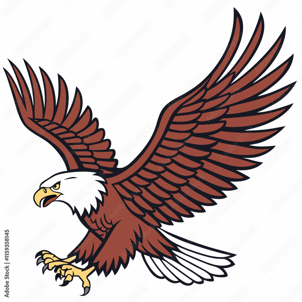 Obraz premium eagle in flight