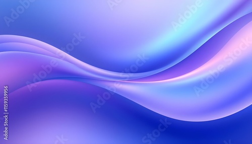 Wallpaper Mural Vibrant blue magenta colors wave grainy gradient background backdrop design template, empty space, noisy texture web banner, poster template. Wide purple blue modern technology banner design. Torontodigital.ca