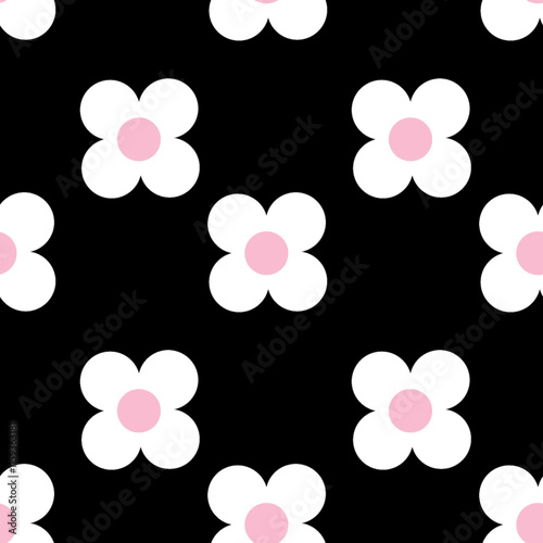 seamless pattern with flowers