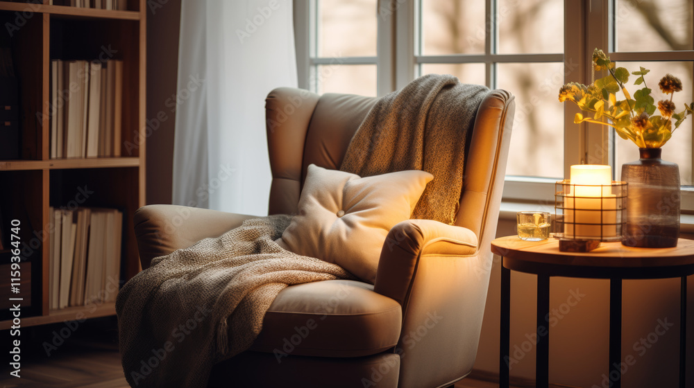 Fototapeta premium living room with a sofa