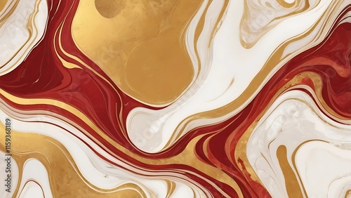 Red and white golden marble background. Luxury marble background design