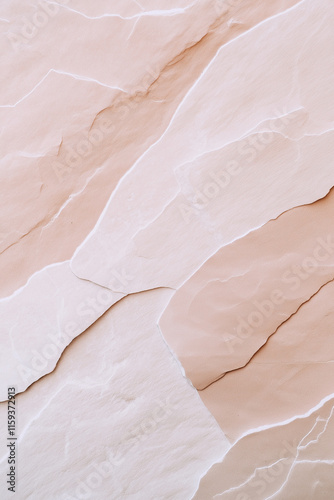 Texture of ultralight pink stone background. Close up.