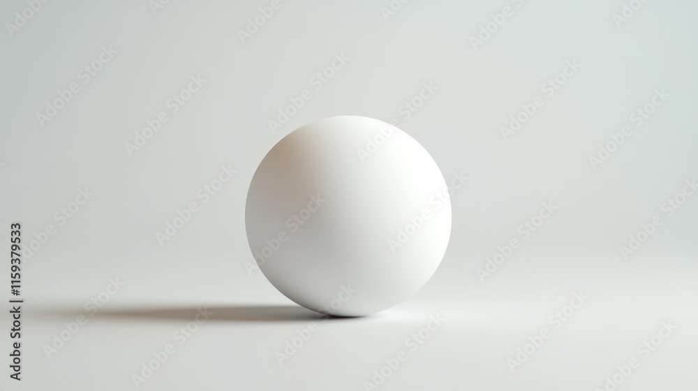 Single white sphere on white background. (1) Single white sphere on white background. (1)