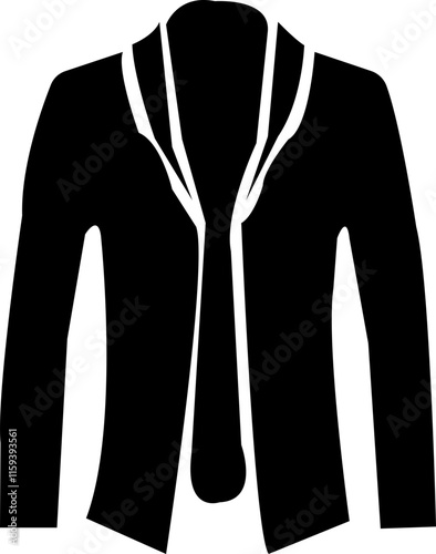 coat fashion cloth wear icon, men, market,