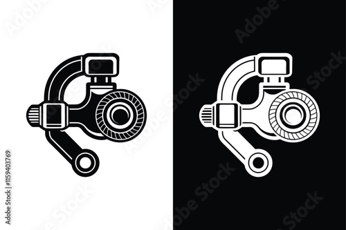 Pipe cutter icon vector on White Background ,Vector Art Illustration on white background.