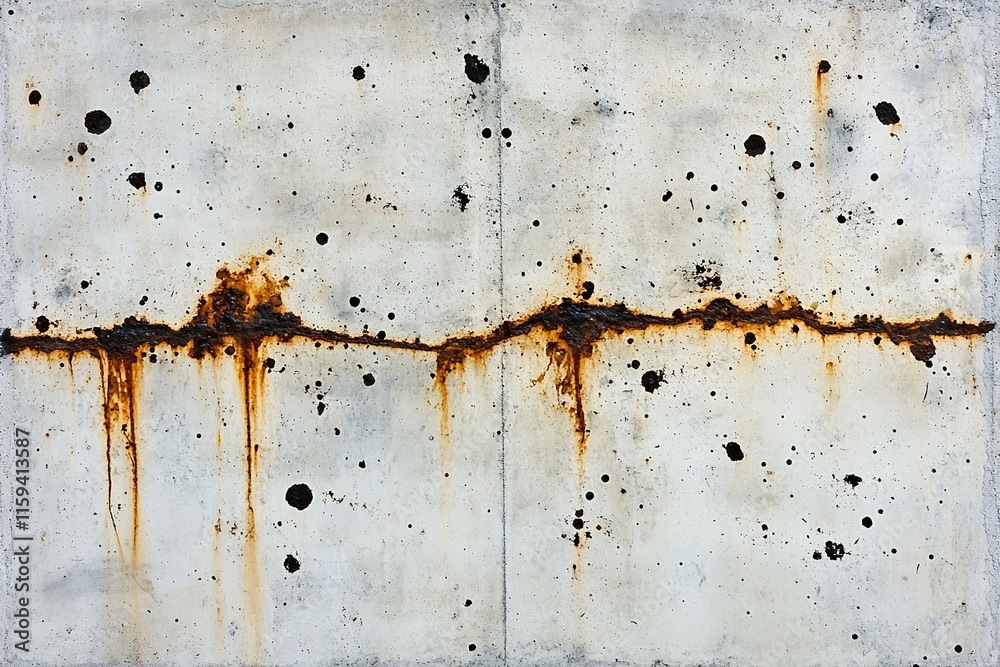 Rusty surface showcases intricate textures and patterns, evoking