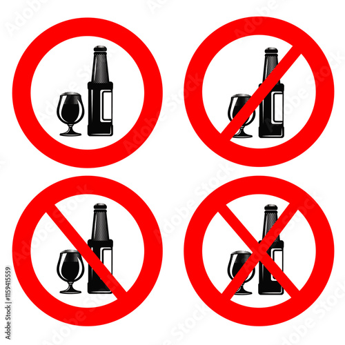 no alcoholic drinks