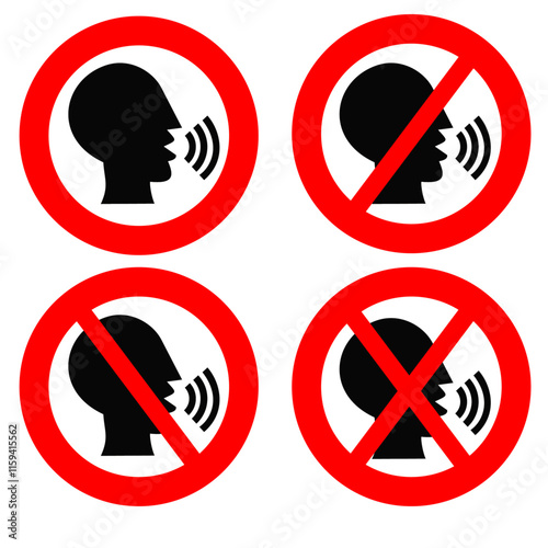 no talking signs 