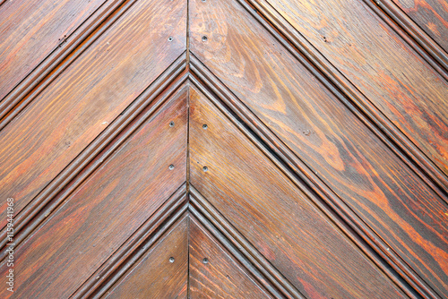 Obraz na płótnie The old wooden door - grunge background texture for design w salonie