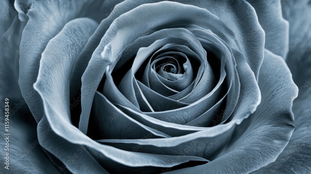 Obraz premium Close-up of a Blue Rose