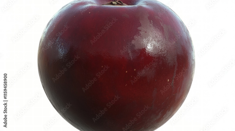 Close-up of a Single Red Apple Close-up of a Single Red Apple