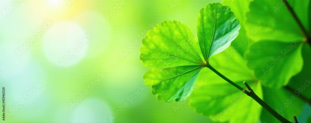 Crisp, vibrant green Ginkgo Biloba leaves, isolated , background, texture Crisp, vibrant green Ginkgo Biloba leaves, isolated , background, texture