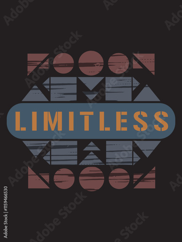 classy printable geometric t shirt design , vector 