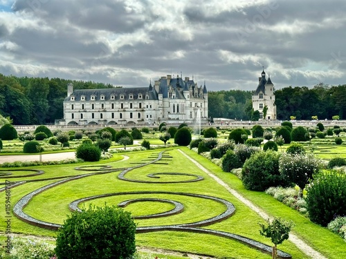 Chateau DE Chenonceau in Loire Valley photo