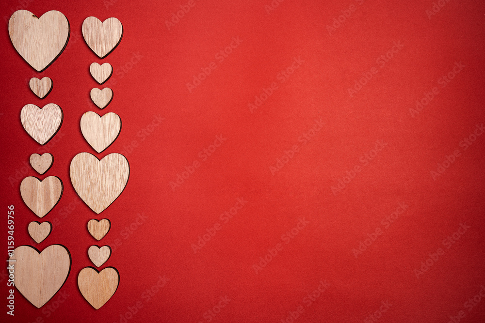 Fototapeta premium Valentines Day festive Background